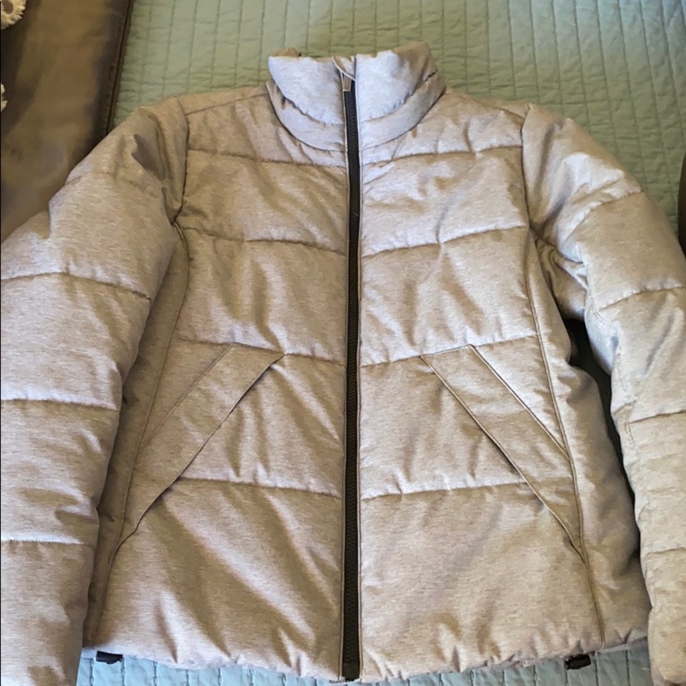 EUC Lucy Athletic Gray Puffer Jacket Sz S